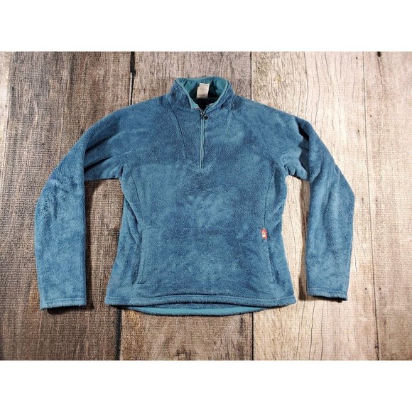 The North Face Sweaters - The North Face Mossbud 1/4 Zip Fleece Pullover